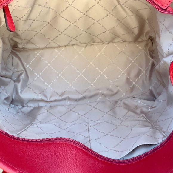 Bundle💕Michael Kors Top Zip Tote Leather + Wallet - Picture 7 of 7